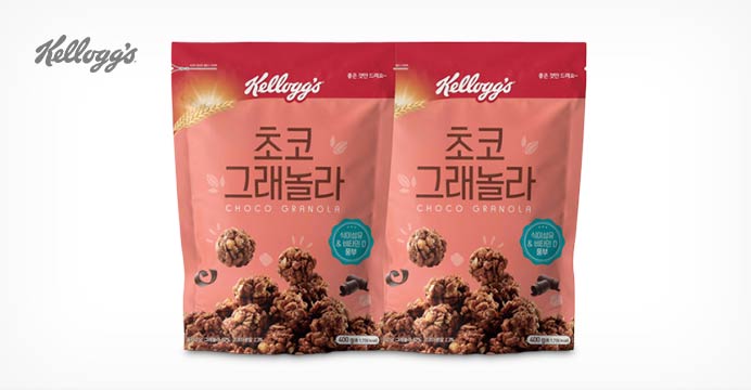 신상품! 초코맛+ 그래놀라 400g 2봉지