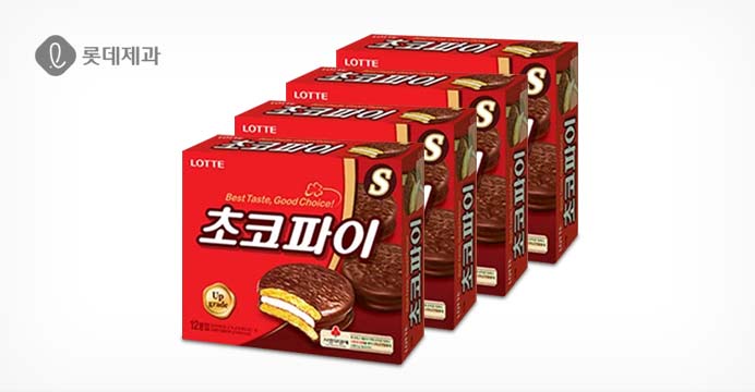 [20%쿠폰] 초코파�!   ��336g(12봉)x4곽(총48봉)