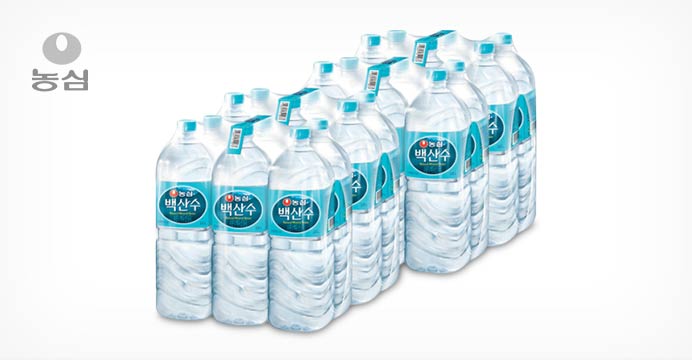백산수 2리터 24병