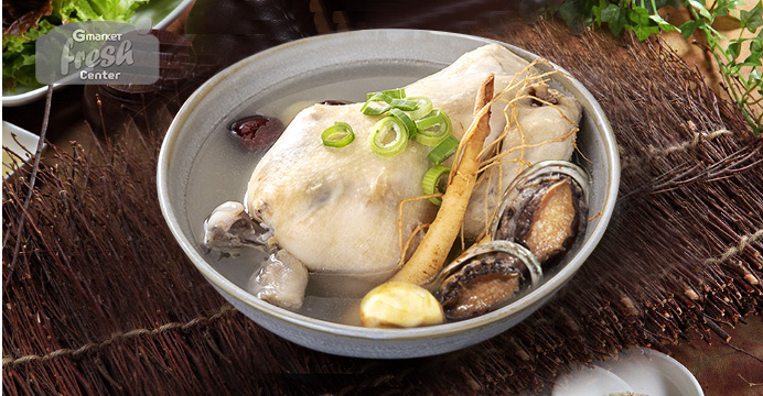 GFresh/전복삼계탕 (닭한마리+전복 100g)