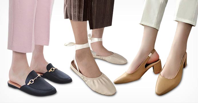 한 발 빠른 틱앤톡 가을신상 뮬/로퍼/플랫슈즈