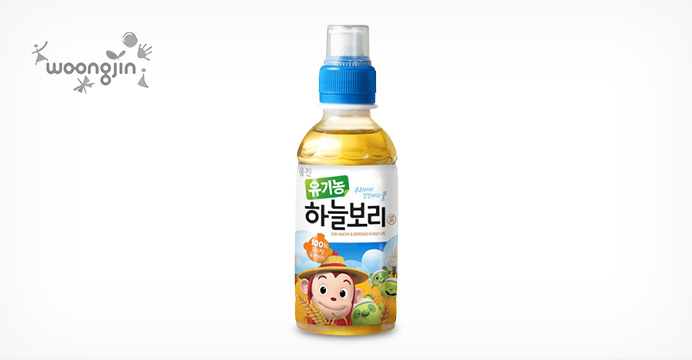 [천원쿠폰] 코코몽 유기농하늘보리 200ml 24입