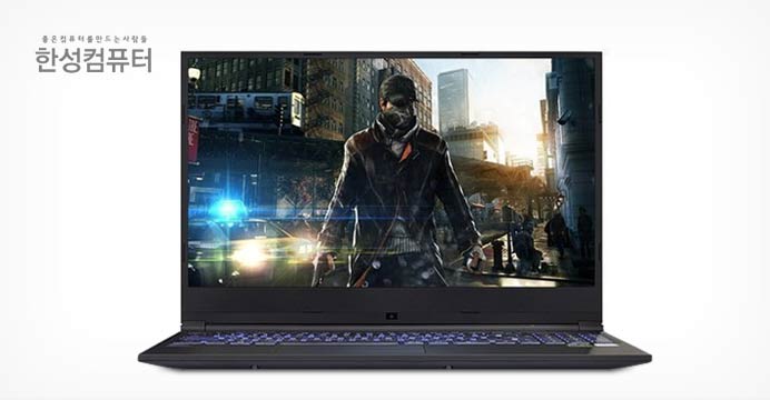 한성컴퓨터 9세대 i7/GTX1660Ti/8GB 노트북