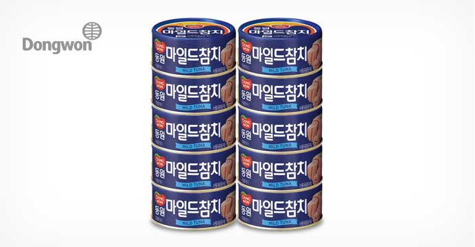 [10%쿠폰] 동원 마일드참치 200g 10캔