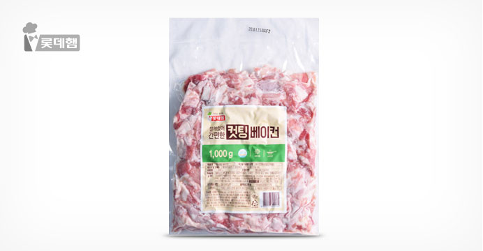 롯데햄 컷팅베이컨 1kg