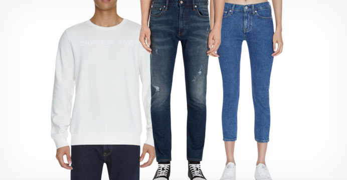 캘빈클라인 26%할인 데님 시즌오프 / 반팔특가