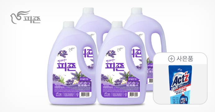 [12%쿠폰] 피죤 3100ml 4�!   � + 증정