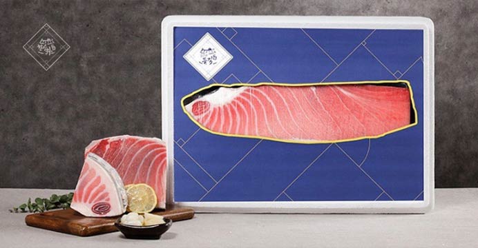 (한수위) 참다랑어 대뱃살 1KG 선물세트