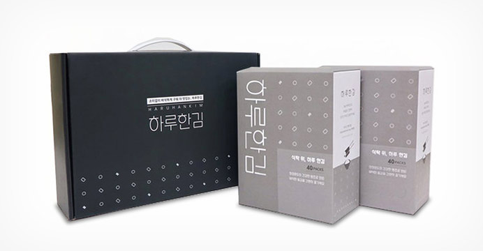 완도산 무조미 돌김, 하루한김 선물세트