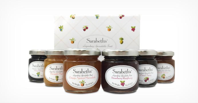[빠른직구] 사라베스 인기 과일잼 6종 선물세트