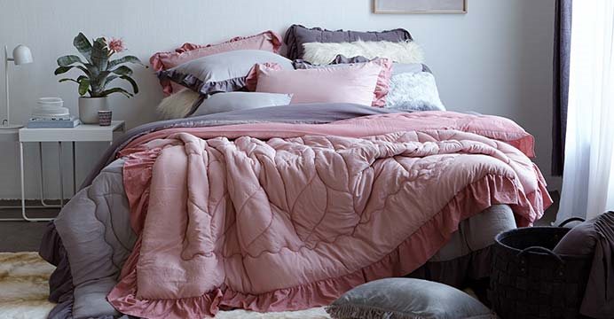 피그먼트 차렵이불 2장+베개커버 4!   장(퀸)