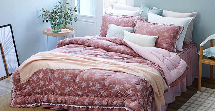 간절기 차렵이불 패드포함 풀세트