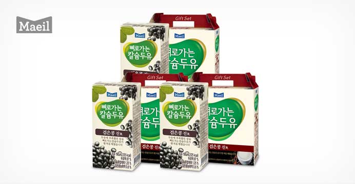 매일 뼈칼두유 검은콩 190ml 선물용 총 48팩