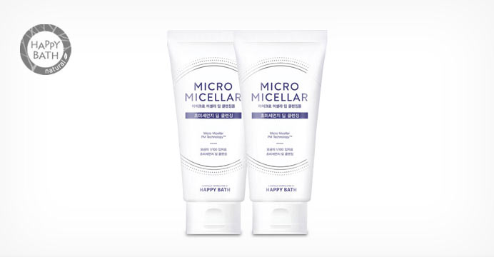 마이크로 미셀라 딥 클렌징폼 120g 2개