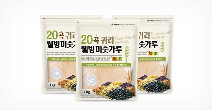 동일 20곡 귀리 웰빙 미숫가루 1kg*3봉