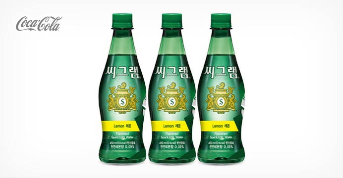씨그램 레몬 350ml X 24PET