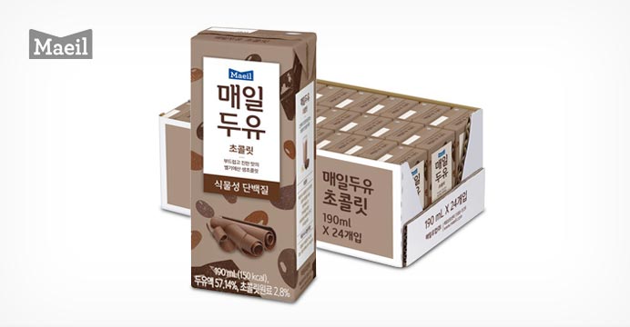 매일두유 초콜릿맛 190mL 24팩