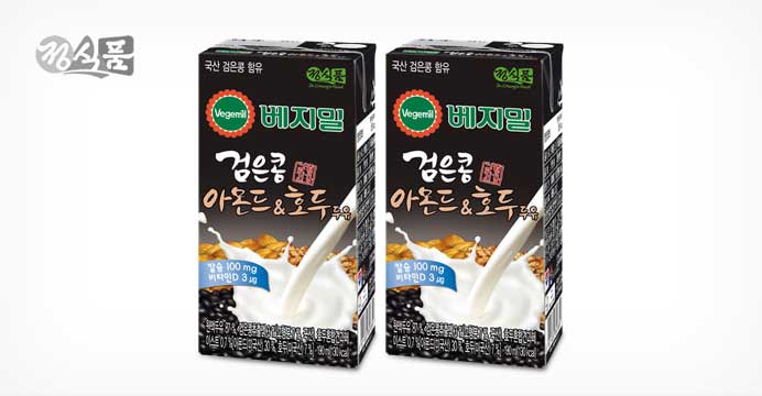 베지밀 검은콩 아몬드와 호두 190ml 32팩