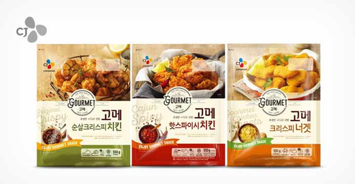 고메치킨 순살크리스피 550g 3개 골라담기