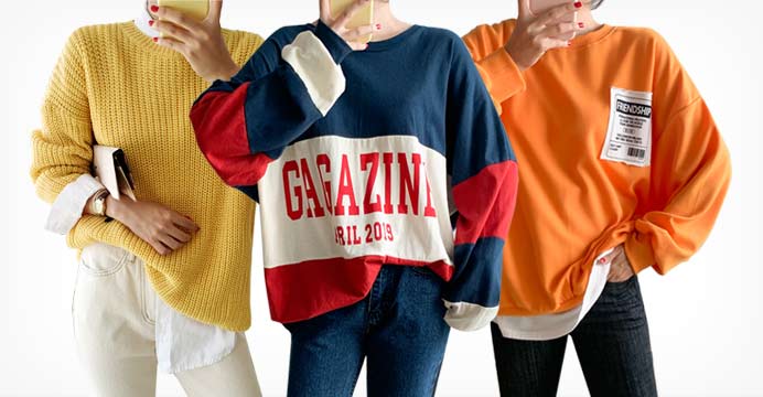 아모르데이 가을신상 니트 外 러블리 데일리룩