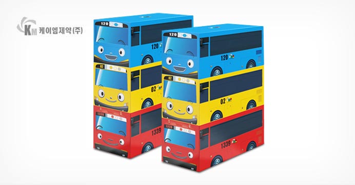 타요 미용티슈 200매 3입 2개