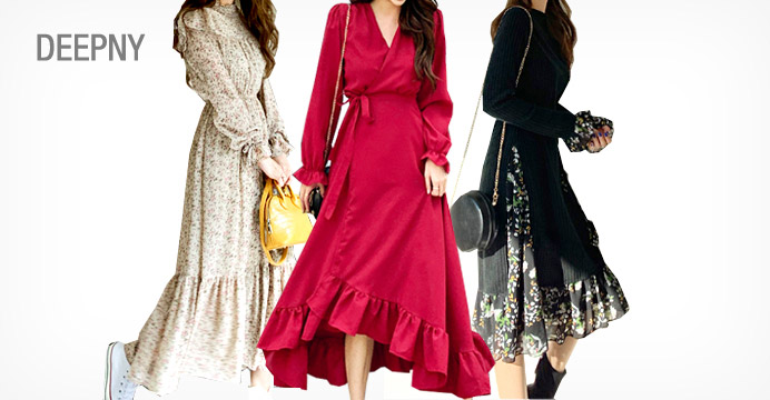 디프니 19년 가을신상 데일리 원피스