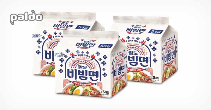 [10%쿠폰] 팔도 비빔면 매운맛 5봉입 x 3번들