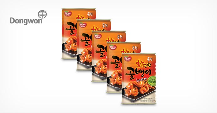 동원 화끈한 골뱅이 400g 5캔