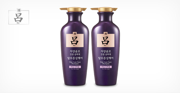 [22%추가할인]려 자양윤모 지성샴푸 400ml2개