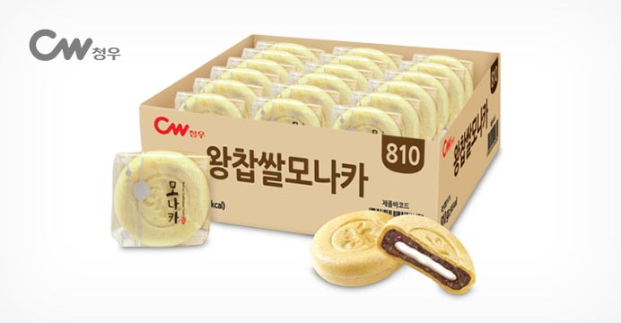 청우 왕찹쌀 모나카 27개입 810g