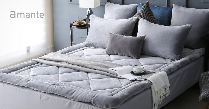 [아망떼] 폭신한 극세사 토퍼