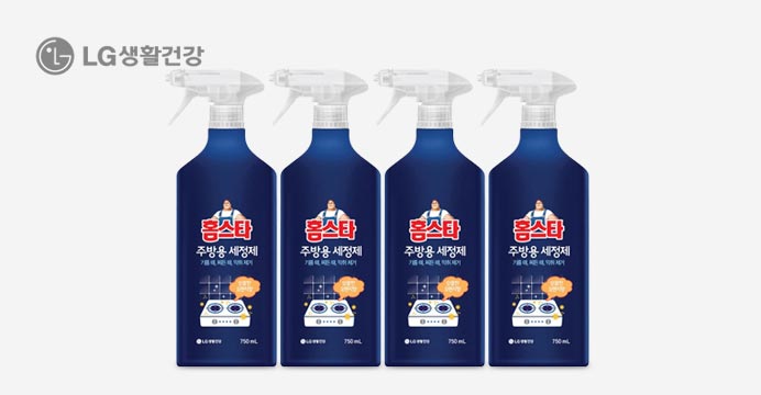 홈스타 주방용 세정제 750ml 4개