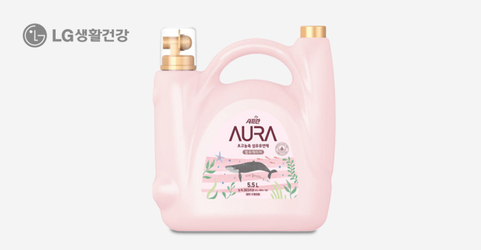 샤프란 아우라 대용량 섬유유연제 윌유메리미