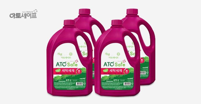 아토세이프 세탁세제 (2.5L 4개)