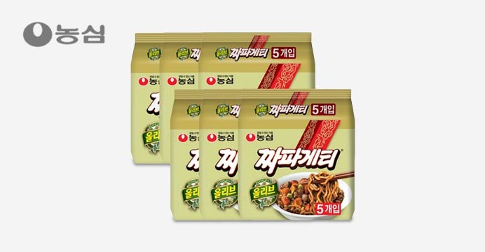 올리브짜파게티 멀티5개입 X 8개 총40개