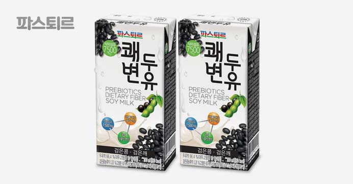 파스퇴르 쾌변두유 검은콩 190mL 60팩