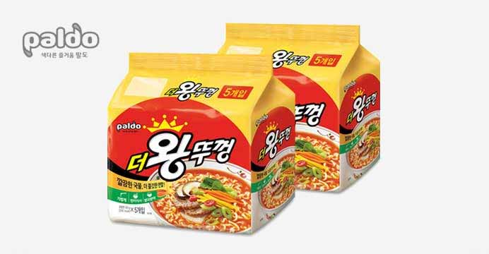 팔도 더왕뚜껑(봉지) 120g 5입 2팩 (총 10봉)