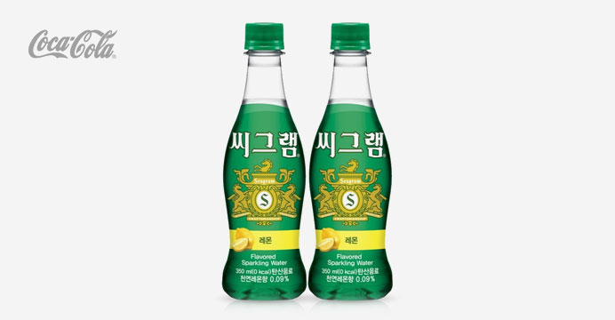 씨그램 레몬 350ml 24pet