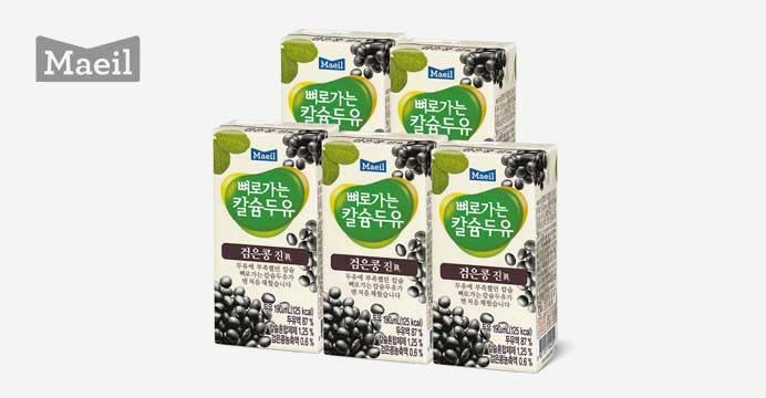 매일 뼈로가는 칼슘두유 검은콩 190ml 64팩