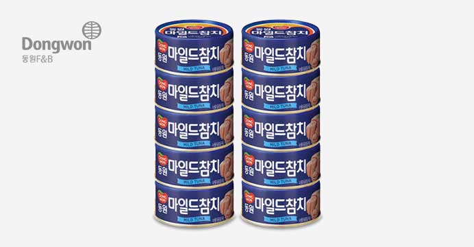 [12%쿠폰] 동원 마일드참치 150g 10캔