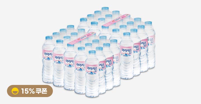 [생수전문배송] 롯데칠성 아이시스 500ml 40펫