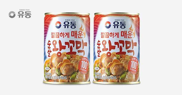 [유동공식몰]매운순살왕꼬막280g x2개