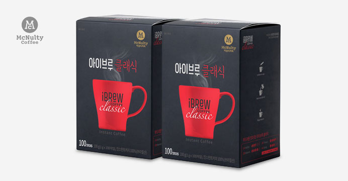 맥널티 아이브루 클래식 커피 100T+100T