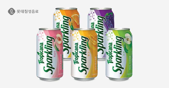 트로피카나 스파클링 355ml 5종 총 30캔