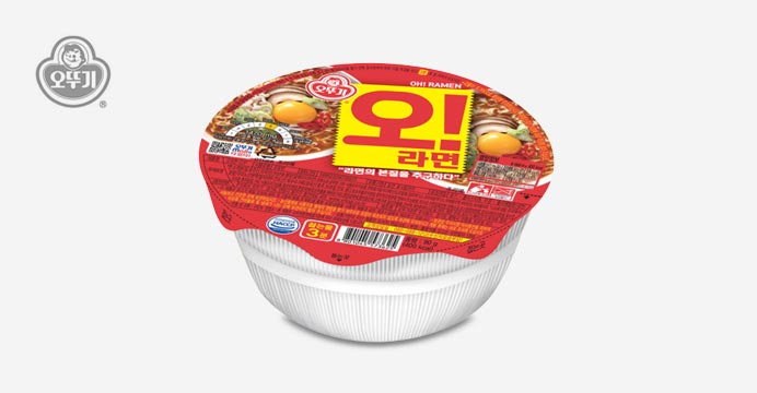 오뚜기 신상 오라면컵 90g x 12개