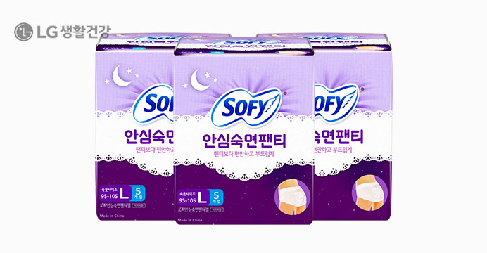 안심숙면팬티 5P x 3팩