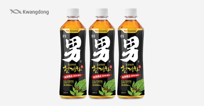 숙취해소엔! 힘찬하루 헛개차 500ml x 20pet