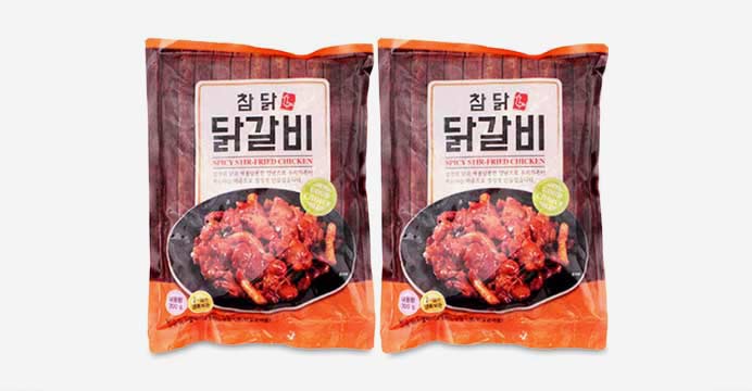 춘천식 닭갈비 700g+700g