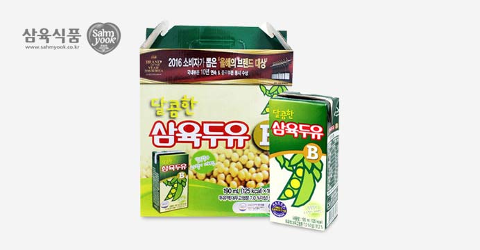 삼육두유 달콤한B 190ml 16팩 /쿠폰가 6,090