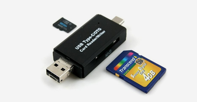 USB3.1 멀티카드리더기 A타입.C타입 SD메모리